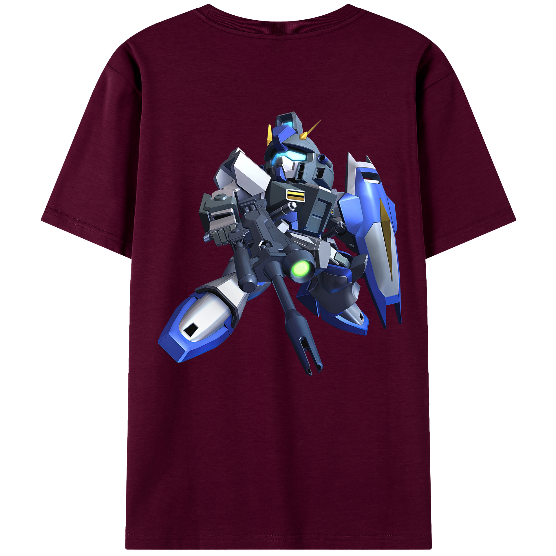 （画像用） 機動戦士ガンダム Mobile Suit Gundam レディース半袖Tシャツ(バックプリント)
